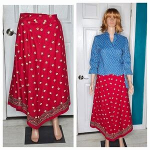Vintage Lauren Ralph Lauren Bandana Skirt 4